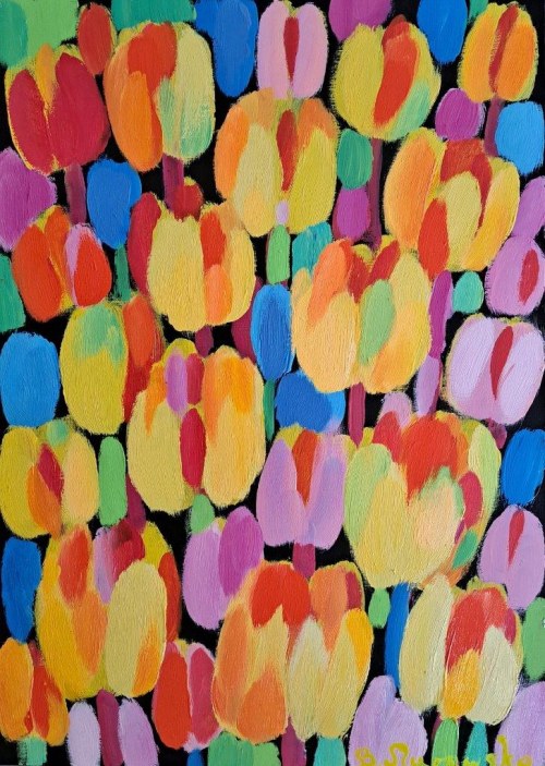 "Happy tulips", brak daty, Beata Murawska