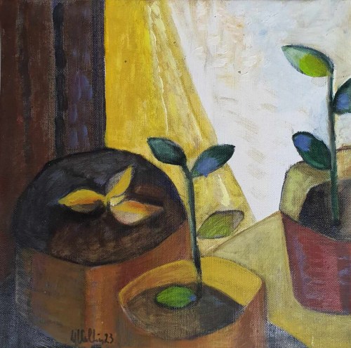 Kwiaty, 1923, Maria Collin