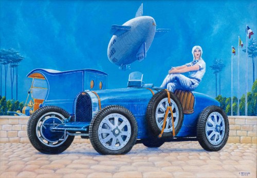 1928 Bugatti Type 35B, 2022, Krzysztof Tanajewski