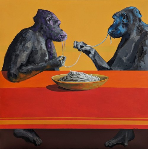 Pasta amore, 2023, Izabela Sak