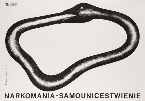 NARKOMANIA - SAMOUNICESTWIENIE. Towarzystwo Zapobigania Narkomanii, 1984, Jacek Brzozowski