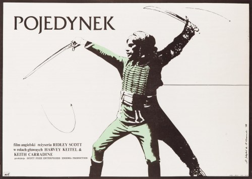 D.SCHEIBAL, Pojedynek, 1978, Andrzej Klimowski