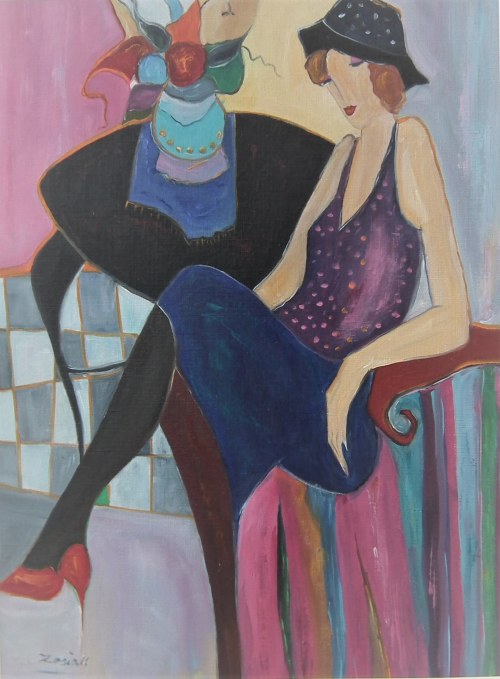 Portret fioletowy, Andrzej Zosiak