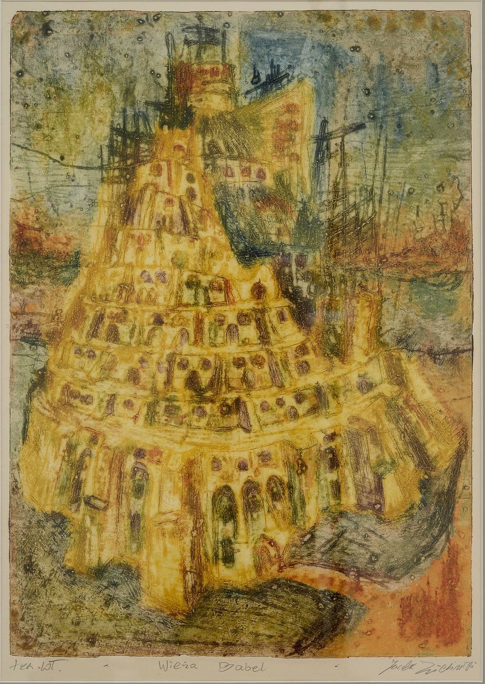 Jacek Zieliński (Ur. 1970), Wieża Babel Aukcja