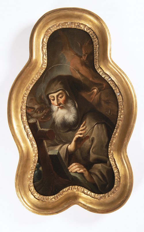 Kuszenie św. Antoniego, Mistrz holenderski XVII
