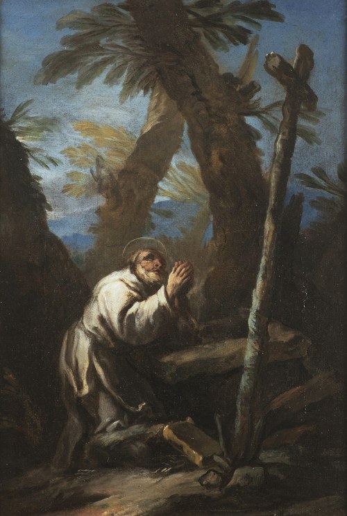 Modlący się mnich, Sebastiano Ricci