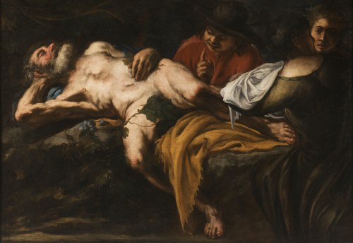 Pijany Noe, Giovanni Battista Langetti