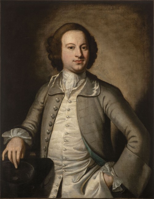 Portret dżentelmena, Angielski mistrz XVIII wiek