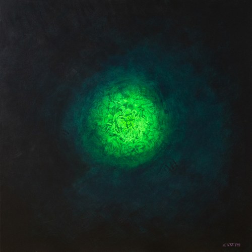 z cyklu "Green Holes", 2023, Witold-K.