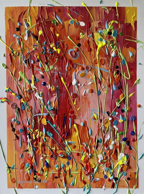 Energia 1 (I cz. Tryptyku Energia), 2022 r., Irina Kvietka