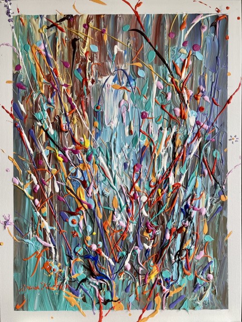 Energia 2 (II cz. Tryptyku Energia), 2022 r., Irina Kvietka