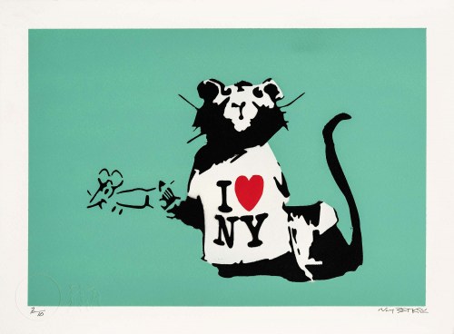 Banksy. I Love New York J/Green, 2019, Not Banksy