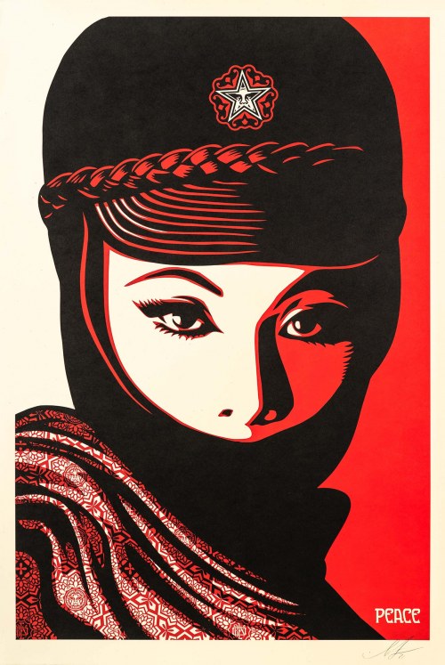 Mujer Fatale, 2021, Shepard Fairey