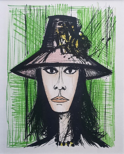 Rita w kapeluszu, 1967, Bernard Buffet