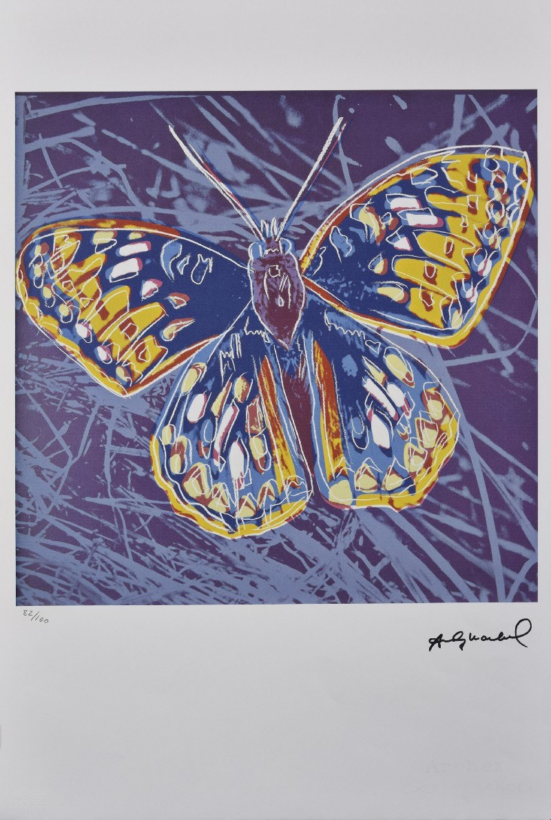Andy WARHOL (1928-1987), Butterfly - Online auction / Online