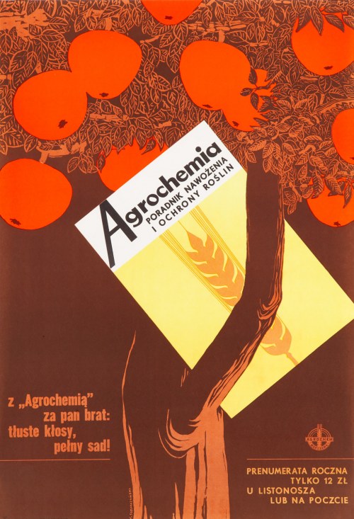Agrochemia - poradnik nawożenia i ochrony roślin, 1968, Jan Słomczyński