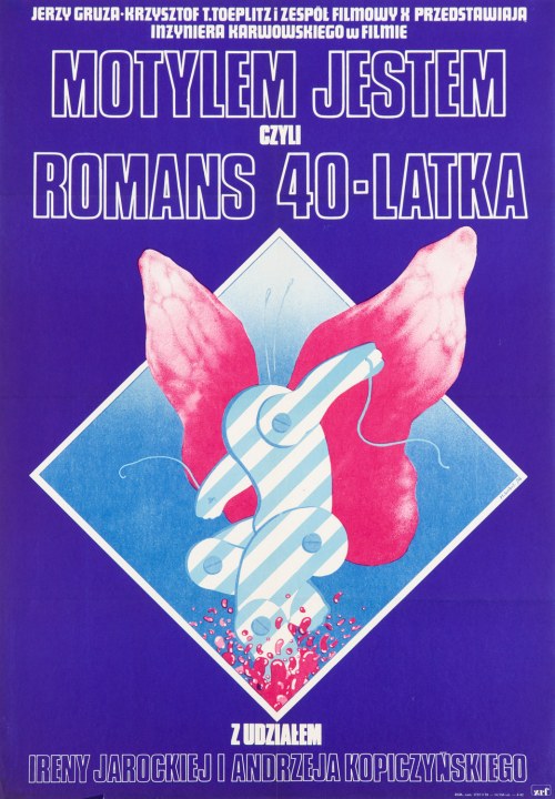 Motylem jestem, czyli romans 40-latka, 1976, Marek Goebel
