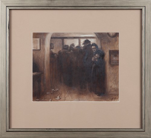 W urzędzie, ok. 1905, Konstanty Górski