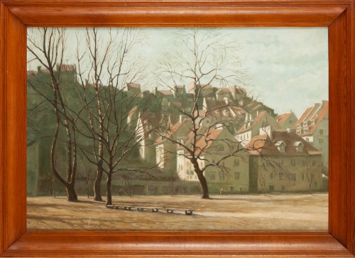 Warszawa, widok na Nowe Miasto, 1984, W. Gryniewicz