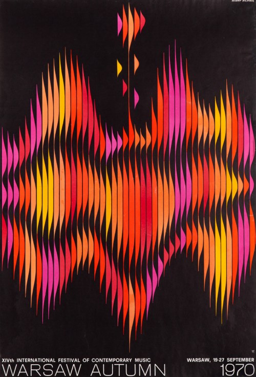 Warsaw Autumn, XIV International Festival of Contemporary Music, 1970, Hubert Hilscher