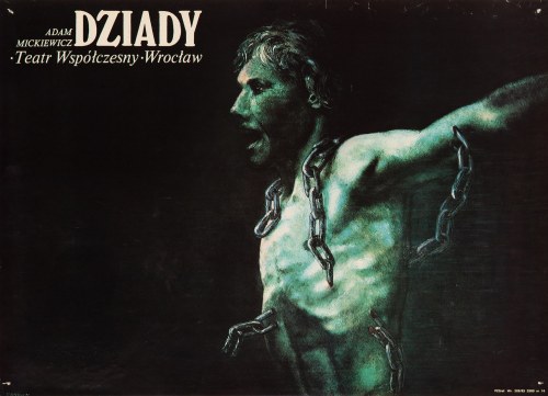 Adam Mickiewicz, Dziady, Teatr Współczesny, Wrocław, 1977, Jan Jaromir Aleksiun