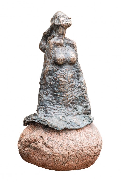 Kobieta na skale, 2017, Dariusz Kowalski