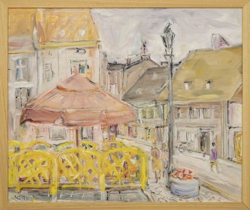 Rynek w Ostrzeszowie, 2019, Lidia Snitko-Pleszko