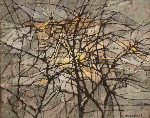 Drzewo I, lata 90. XX w., Zbigniew Brodowski