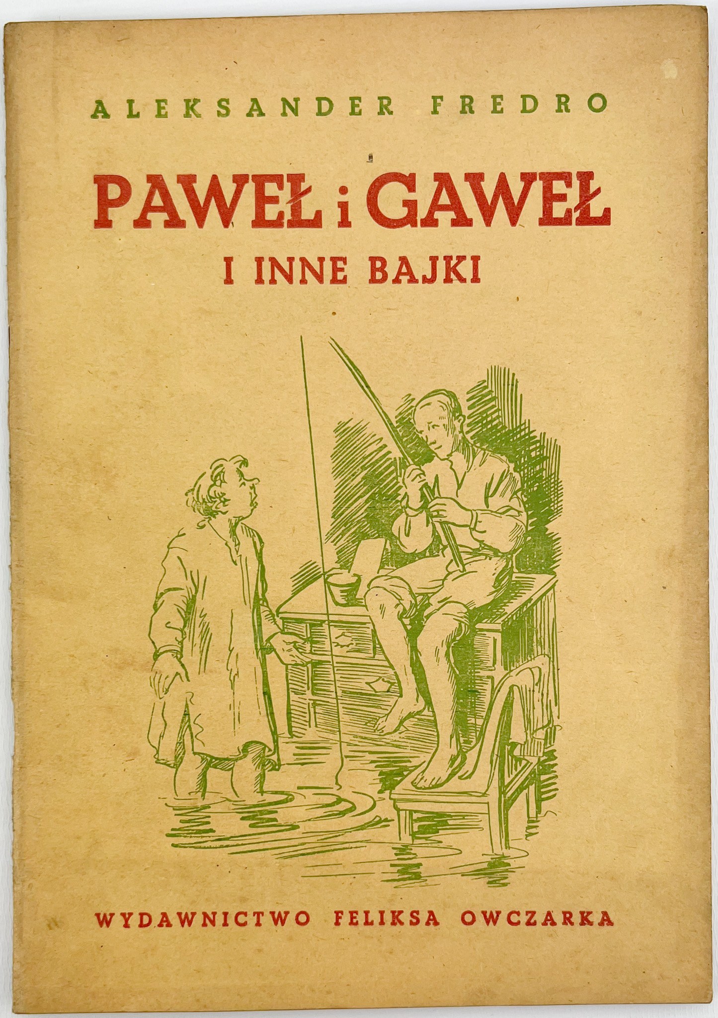 FREDRO Aleksander Pawe I Gawe I Inne Bajki d 1949 Aukcja fredro-aleksander-pawe-i-gawe-i-inne-bajki-d-1949-aukcja