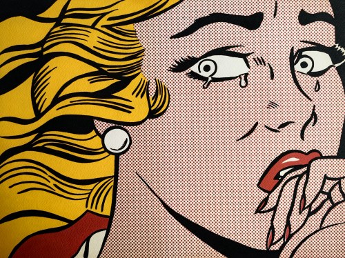 Crying girl, Roy Lichtenstein