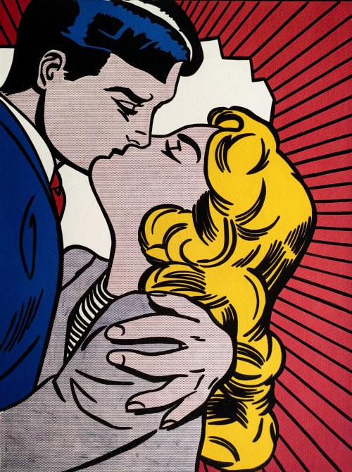 Kiss III, Roy Lichtenstein