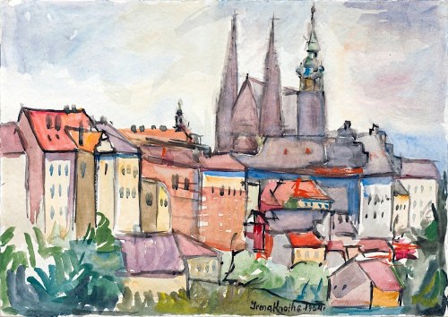 Zabytki Pragi, 1964 r., Irena Knothe