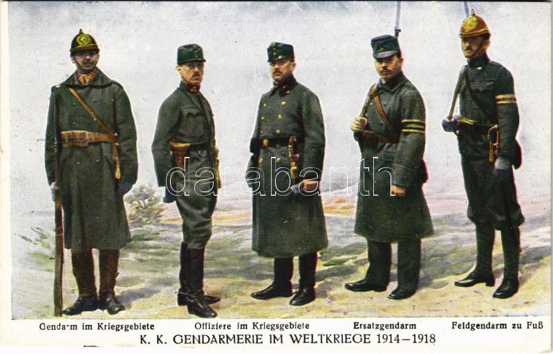 1929 K.k. Gendarmerie im Weltkriege 1914-1918. 75 Jahre Österreichische ...