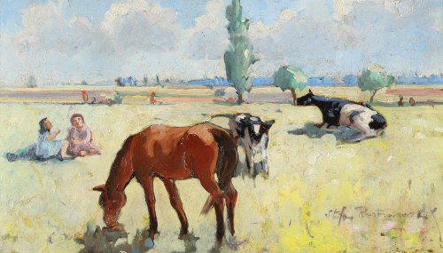 "Na pastwisku", Stefan Rostworowski