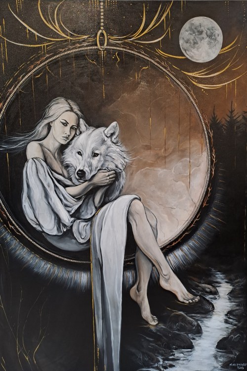 Queen of Wolves, 2023, Monika Niestrawska