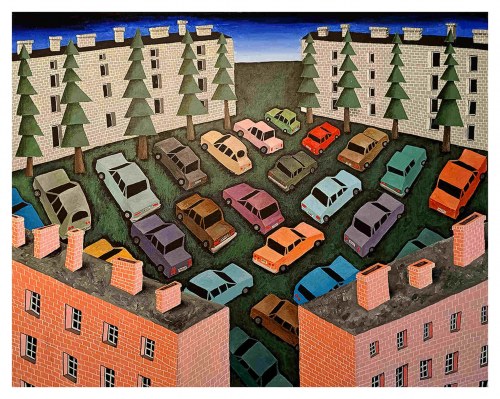 Parking, 2023, Tomasz Radecki