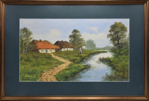 Wieś nad strumieniem, Józef Schiffer