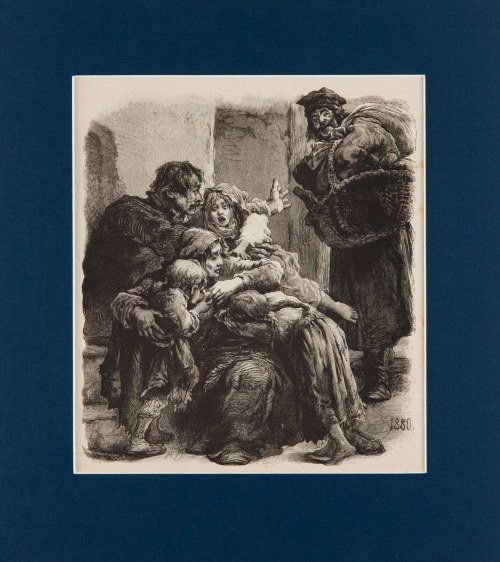 Dla głodnych, 1880, Michał Elwiro Andriolli