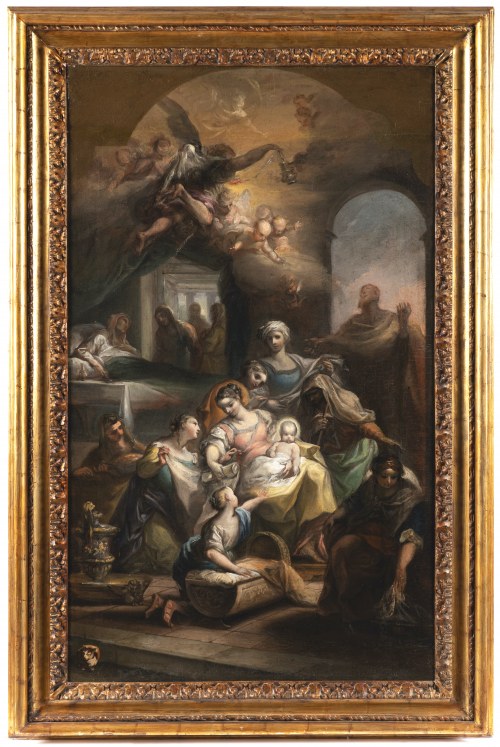 1654 Pieve, Antonio Bellucci, 1654 Pieve di Soligo - 1726 tamże URODZINY MARYI, Antonio Bellucci