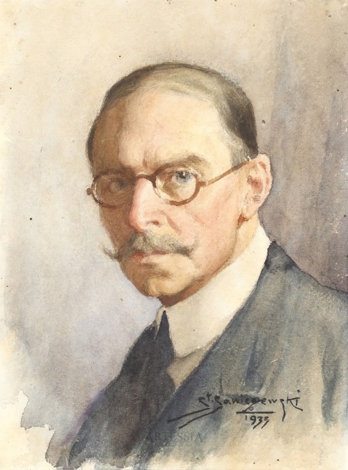 Autoportret, 1933, Stanisław Sawiczewski