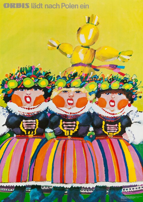 Orbis laedt nach Polen ein, 1987, Marek Mosiński