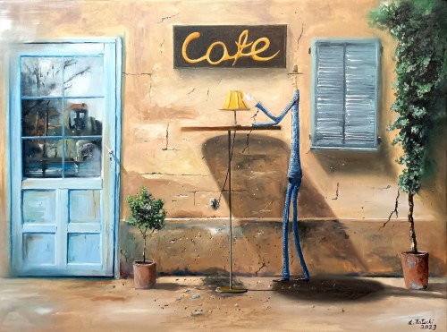 Jesienne espresso, 2023, Łukasz Załucki