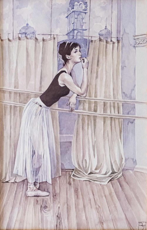 Balerina odpoczywająca, 2015, Irena Duszacka