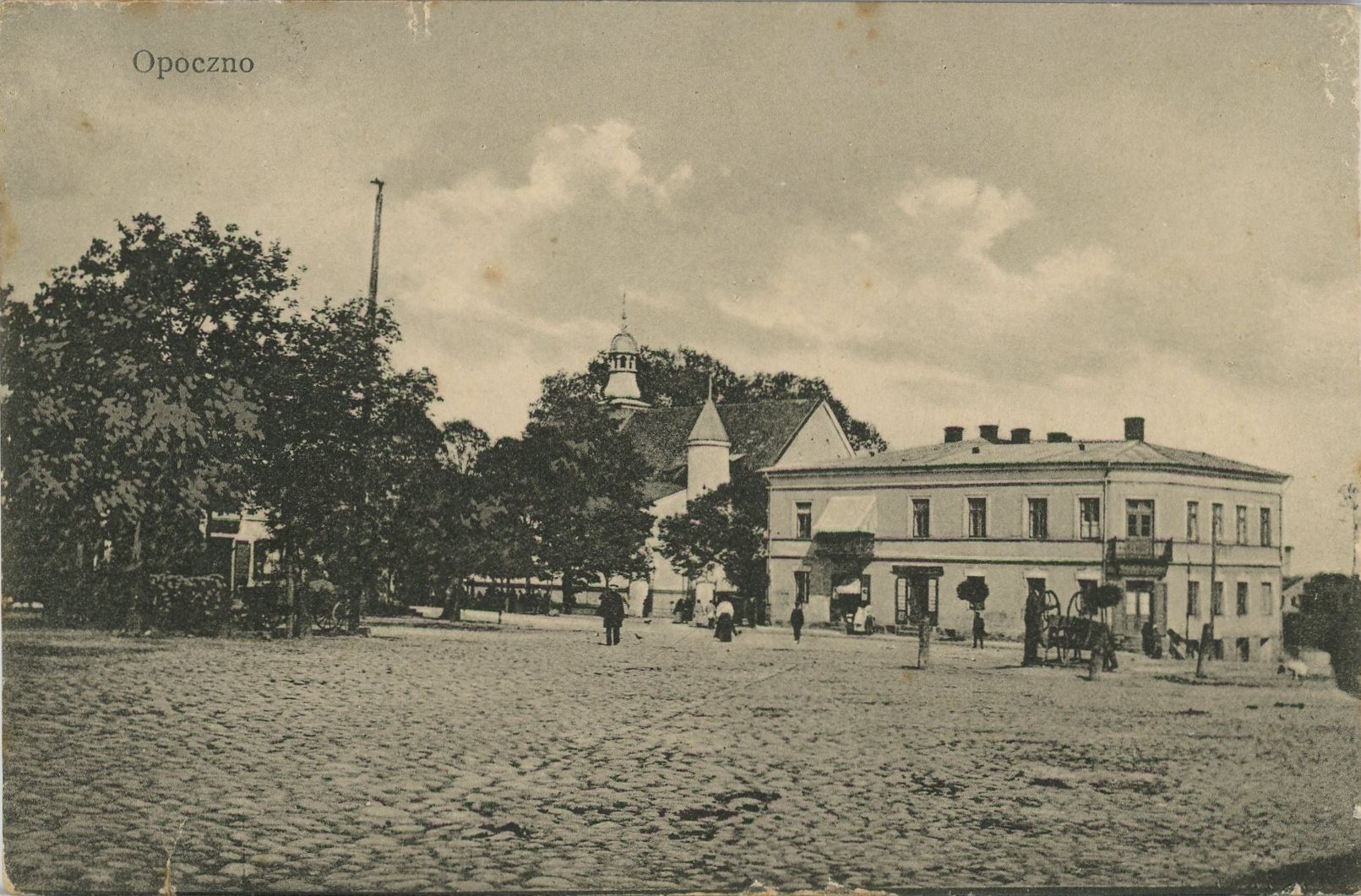Opoczno Rynek, ok. 1915 Aukcja / Licytacja online