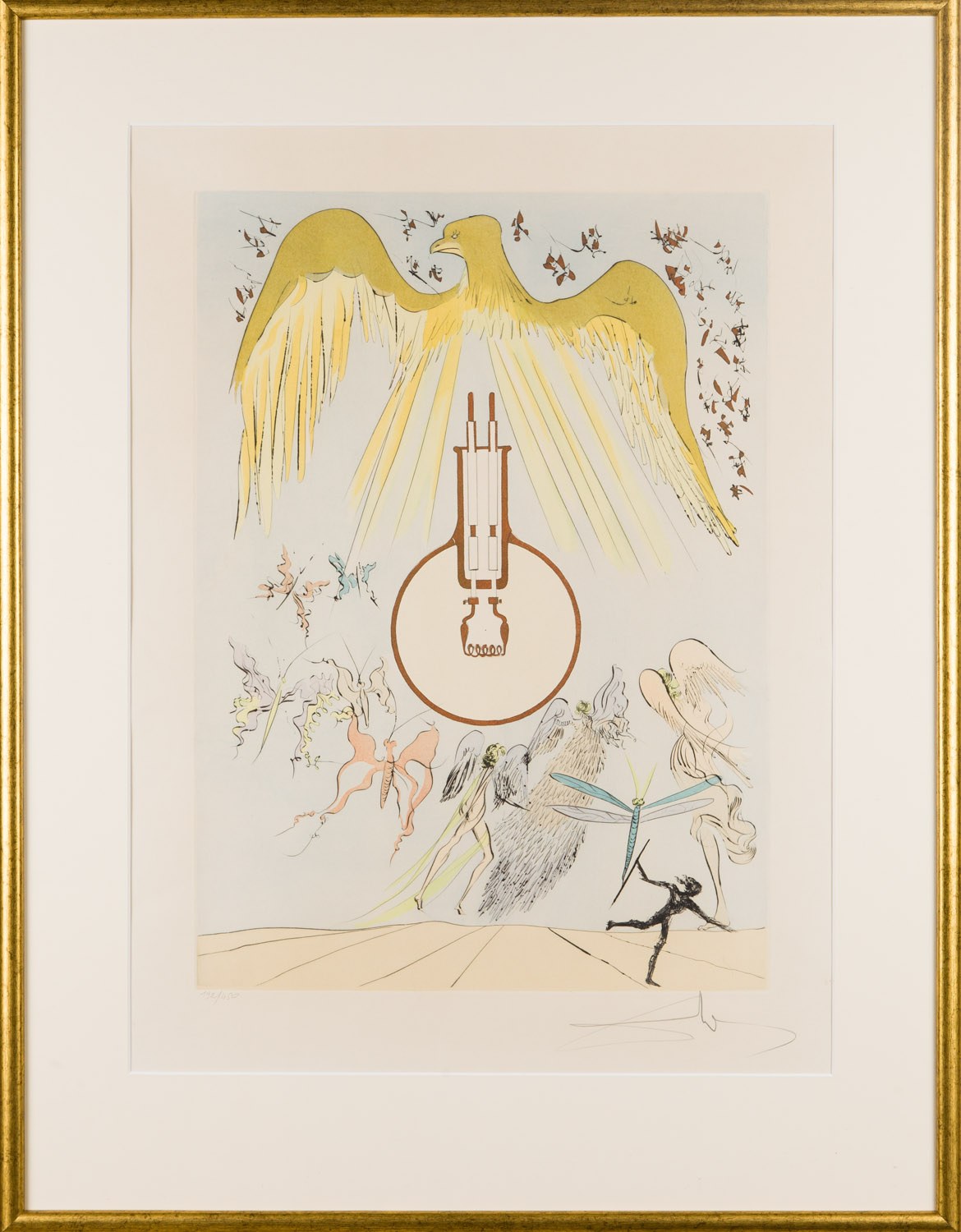 Salvador DALI (1904-1989), Light bulb, from the series 