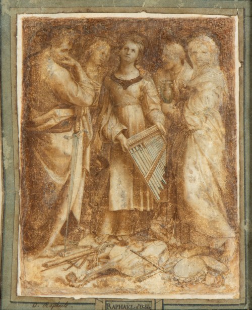 Ekstaza świętej Cecylii, Raffaello Sanzio