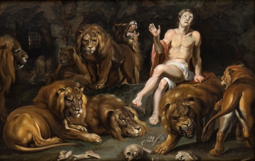 Daniel w jaskini lwa, Peter Paul Rubens