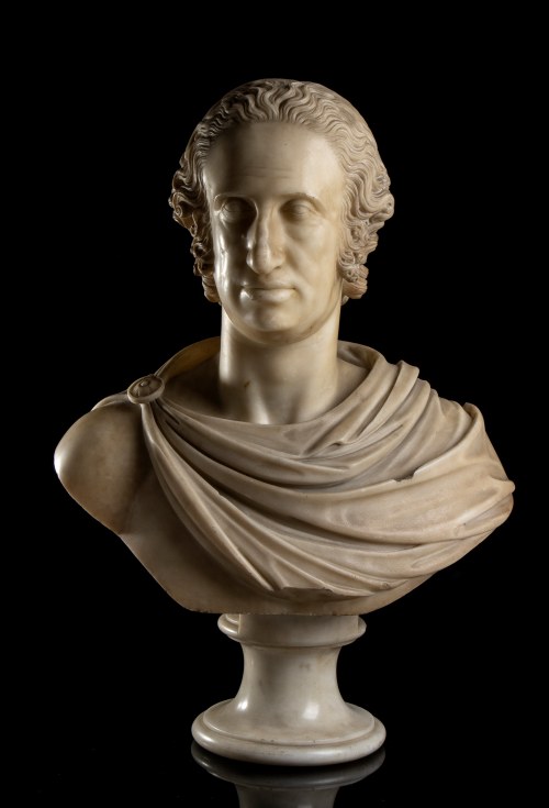Bust of Ferdinand IV of Bourbon King of Naples, Antonio Canova