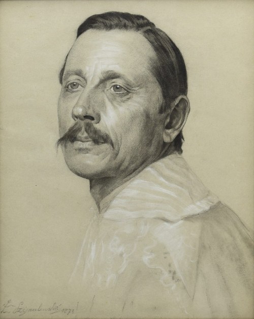 Portret mężczyzny, 1873, Feliks Szynalewski