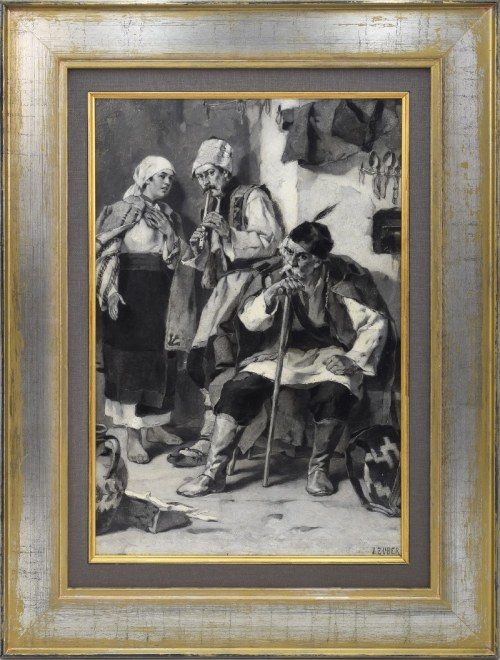 W wiejskiej izbie, Juliusz Zuber
